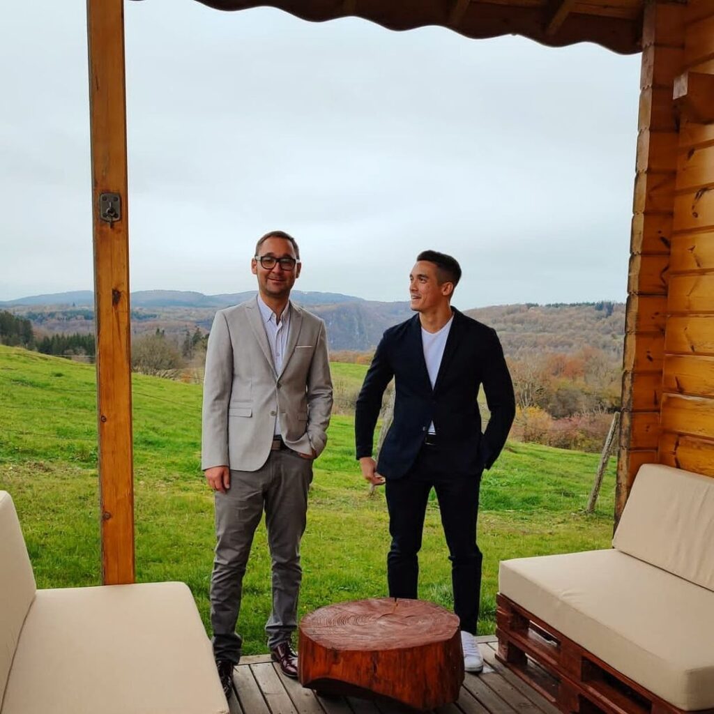 Romain Rogé et Stéphan Bastide